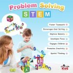 3D Magnetic 45-Pc building Tiles