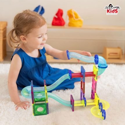 Magnetic 3D building Tiles 45 Pc-Learning Toys For Kids