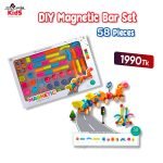 STEM Learning with DIY Magnetic Bar Set-58 Pieces