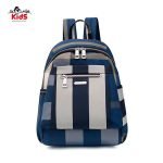 Durable Waterproof Nylon Textured Shoulder Backpack for Girls (School/College/University) - Image 2