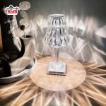 16-Color Crystal Diamond Table Lamp | USB Rechargeable - Image 4